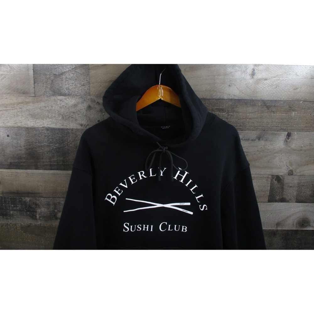 Stampd Matsuhisa Hoodie Mens Large Black Beverly Hills Sushi Club Nobu Sushi